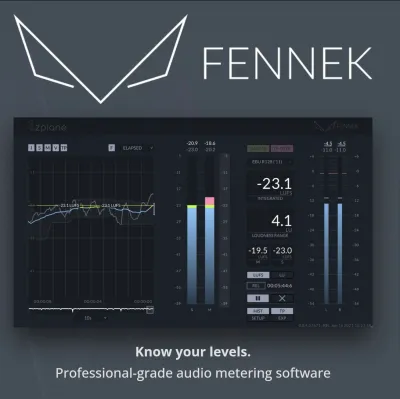 zplane.FENNEK v1.2.2 TCD 音频计量分析插件