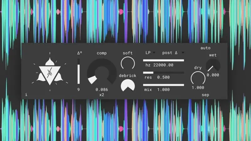 Hvoya Audio Sand 提取声音细节与添加粗粝纹理 实验性微分压扩器效果器插件