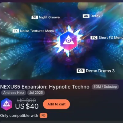reFX - Hypnotic Techno Nexus5预设包：探索Techno音乐的深邃魅力