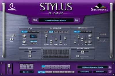 Spectrasonics Stylus RMX：强大的循环与采样音色软件